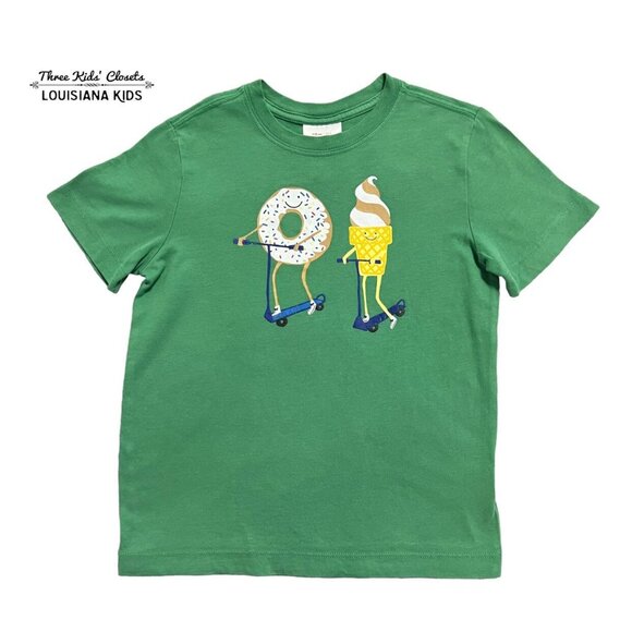 Hanna Andersson Other - Hanna Andersson Sz 110 (5Y) Donut Ice Cream Cone Scooter Shirt